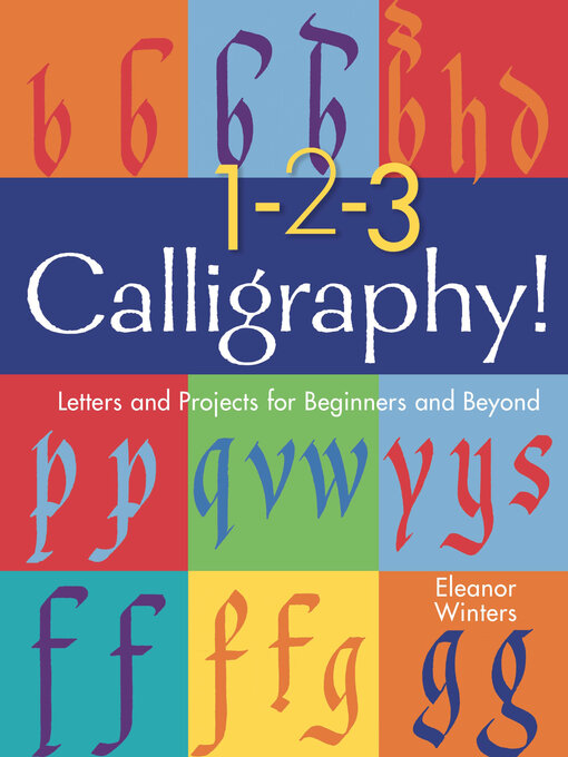Cover image for 1-2-3 Calligraphy!